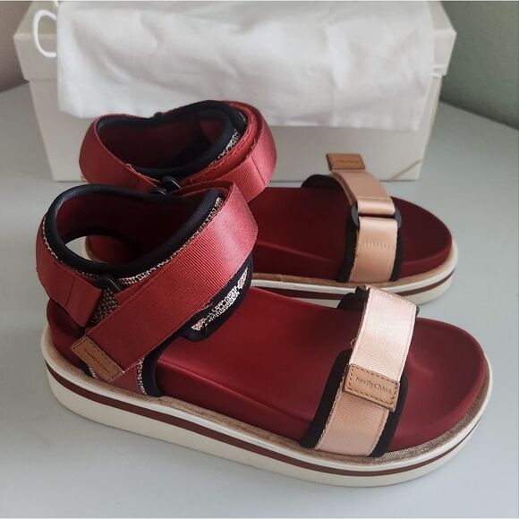 See by Chloé YUMI Ankle Strap Women's Platform Sport Sandals Size 5 MSRP$345 - Picture 2 of 9